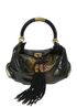 Babouska Hobo, &pound;275, Handbags, Brown, Patent Leather, Front view